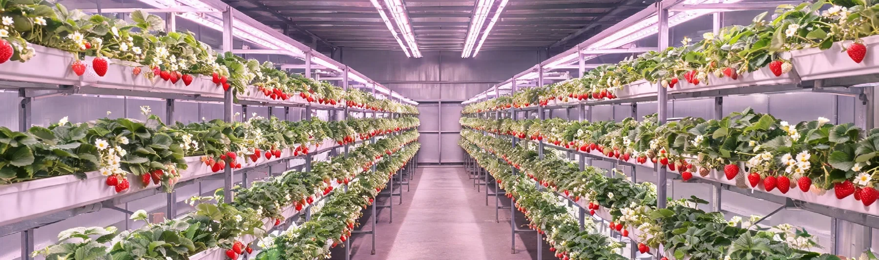 方舱内多层种植架布局示意。
